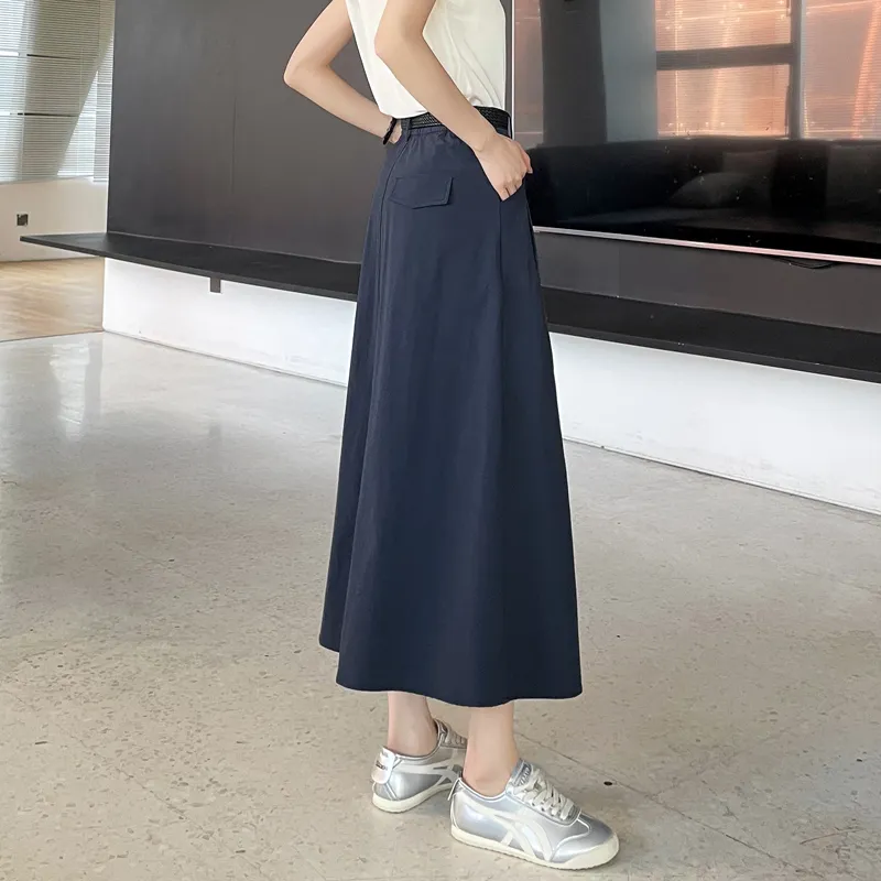 SITOL Casual Long Skirt Women's-20
