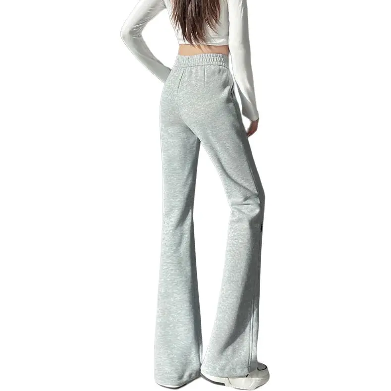 SITOL Casual Pants Women's Light Gray-1