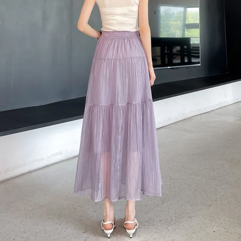 SITOL Casual Long Skirt Women's-6