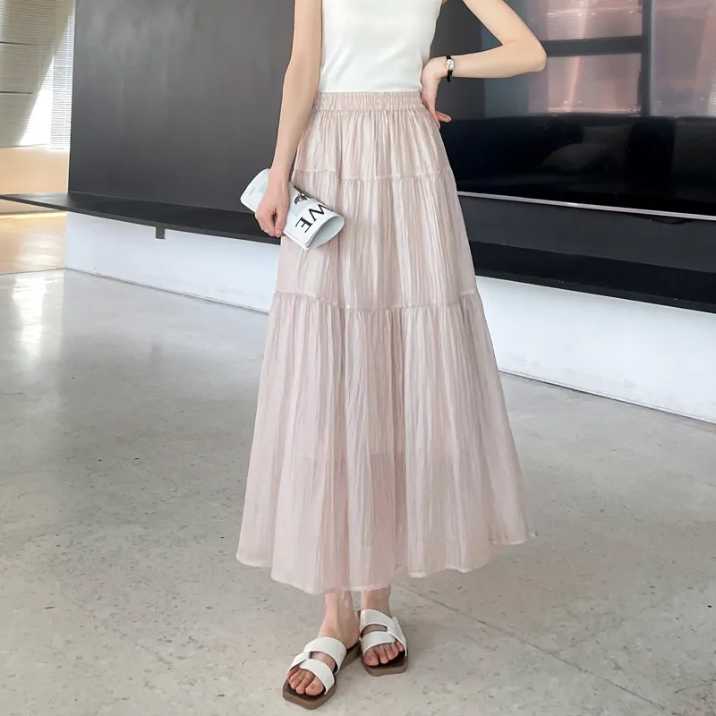 SITOL Casual Long Skirt Women's-17