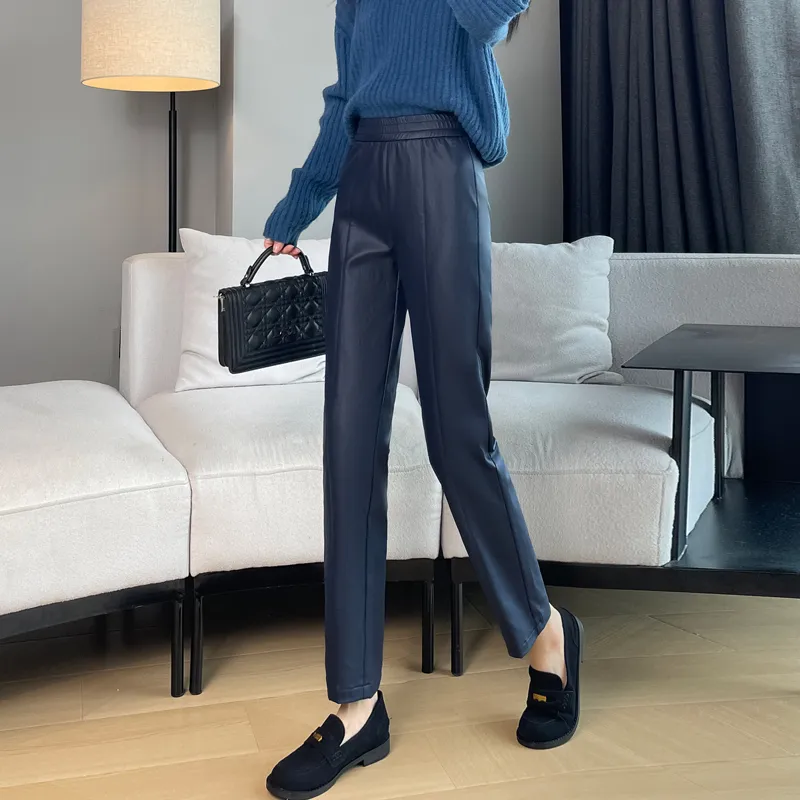 SITOL Leather Pants Women's-5