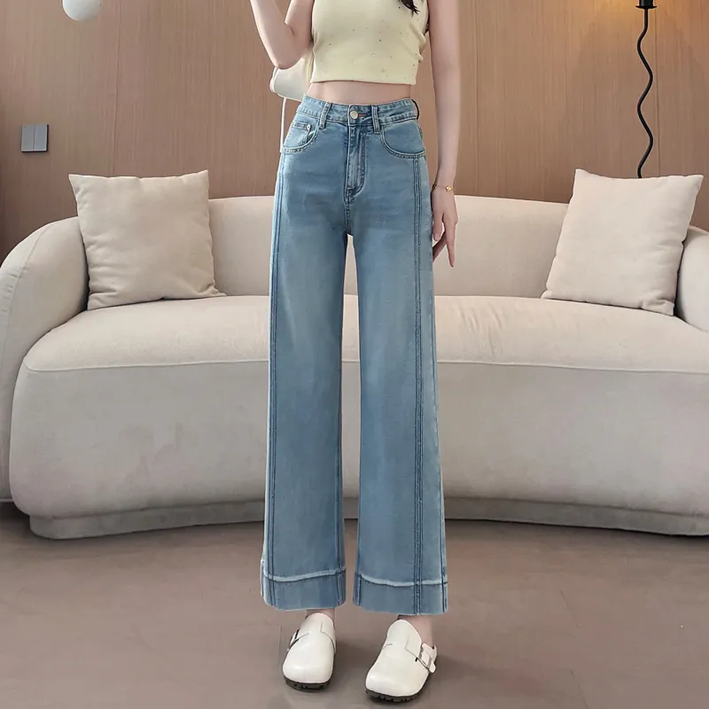 SITOL Jeans Women's Blue-4