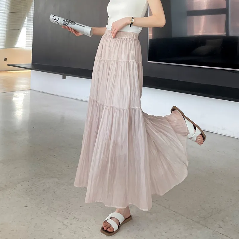 SITOL Casual Long Skirt Women's-19