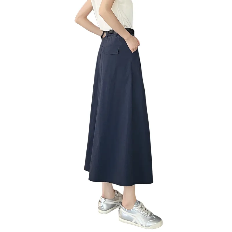 SITOL Casual Long Skirt Women's-15