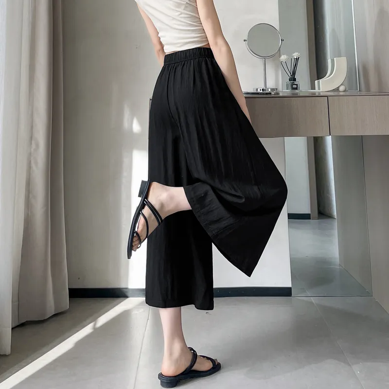 SITOL Casual Pants Women's Black-6