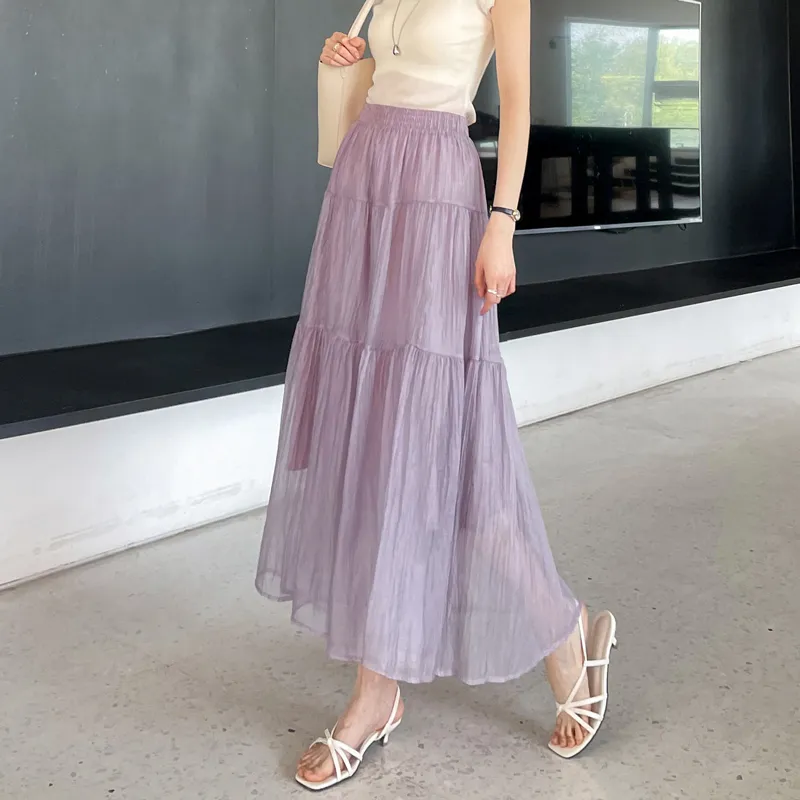 SITOL Casual Long Skirt Women's-5