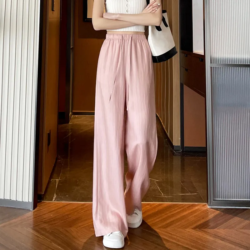 SITOL Casual Pants Women's Pink-10