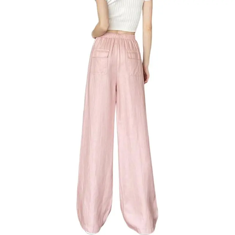 SITOL Casual Pants Women's Pink-1