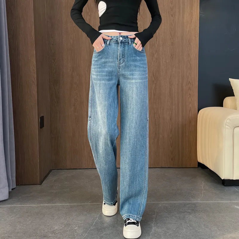 SITOL Jeans Women's Blue-3