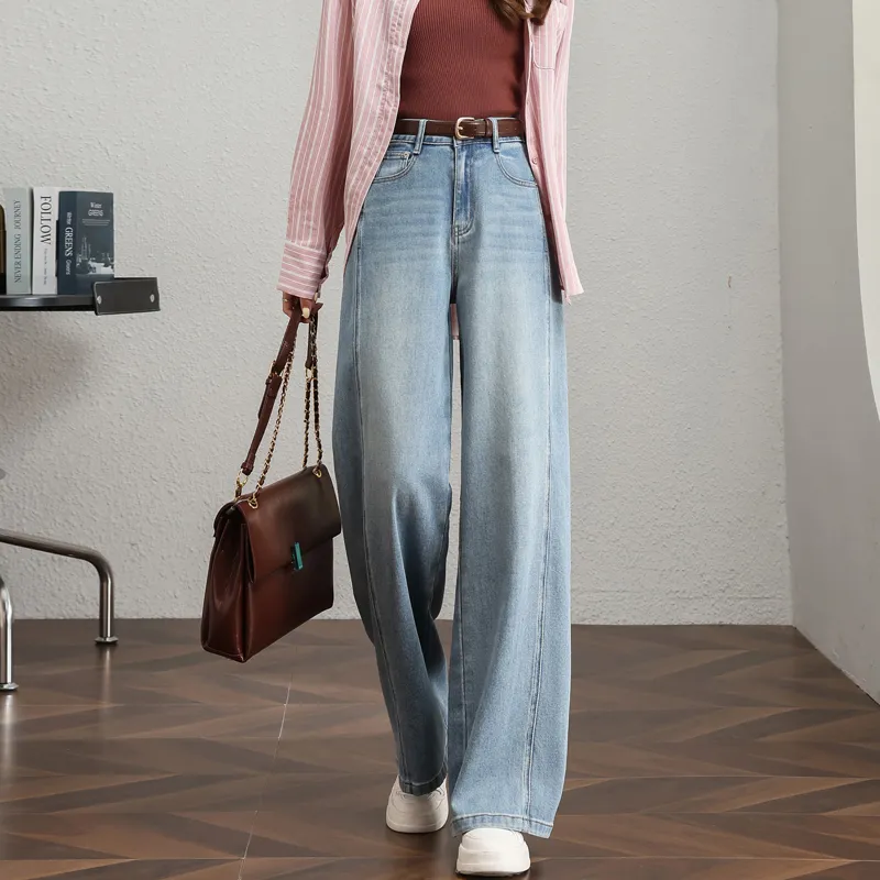 SITOL Jeans Women's Blue-5