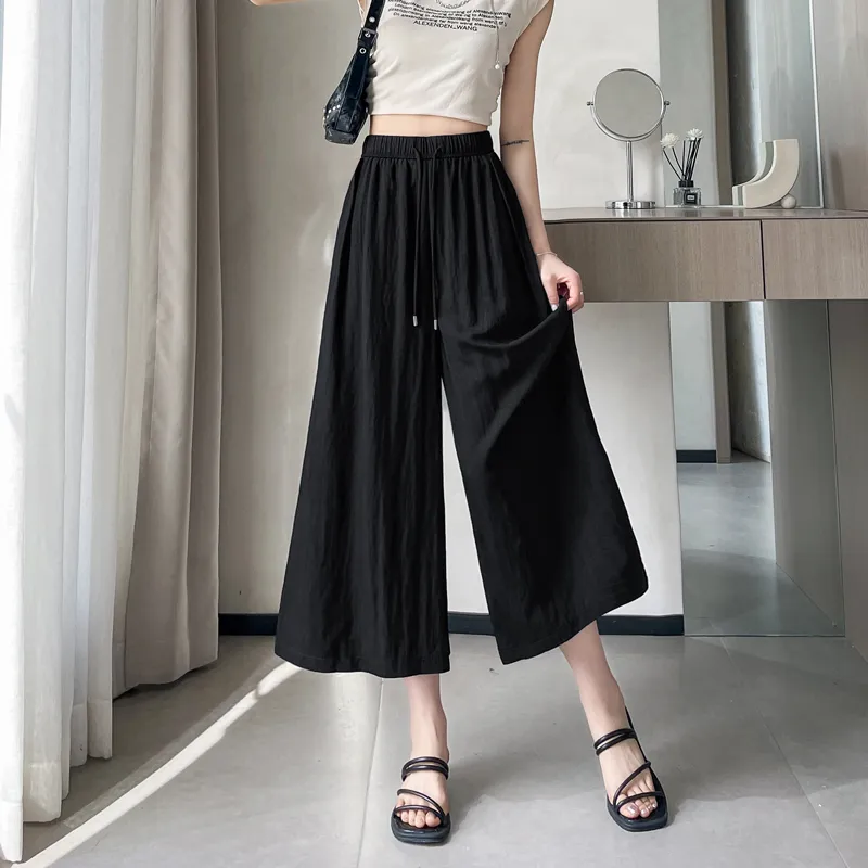 SITOL Casual Pants Women's Black-5