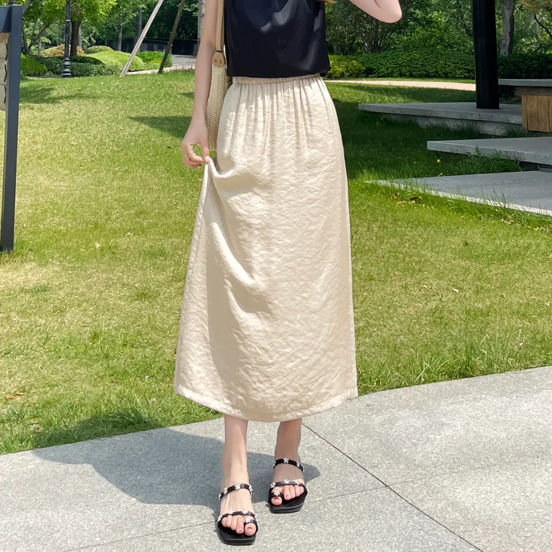 SITOL Casual Long Skirt Women's-9