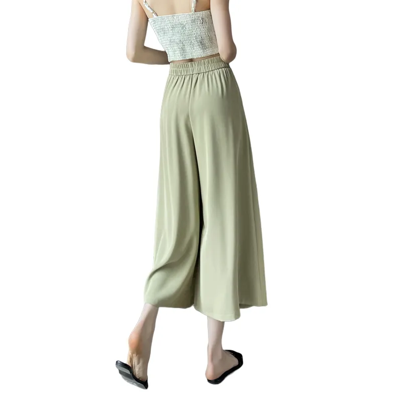 SITOL Casual Short Skirts Women's Light Green-1