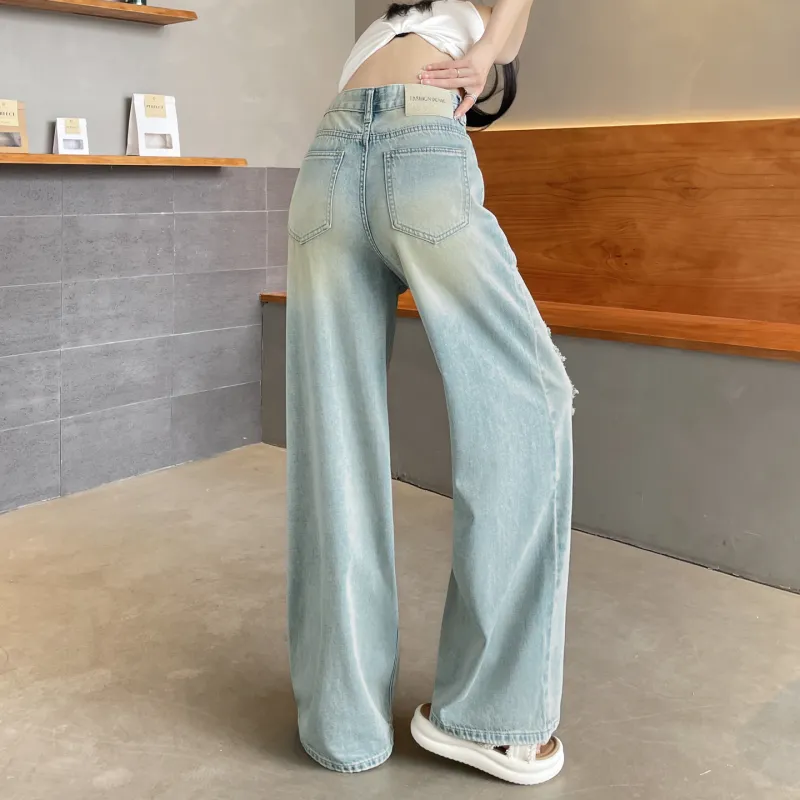 SITOL Jeans Women's Washed Color-6