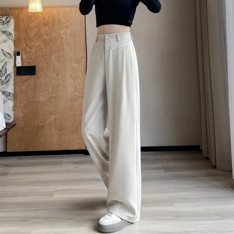 SITOL Casual Pants Women's Ecru-5