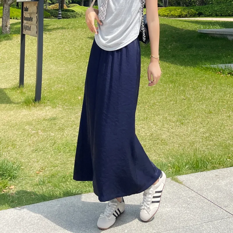 SITOL Casual Long Skirt Women's-19
