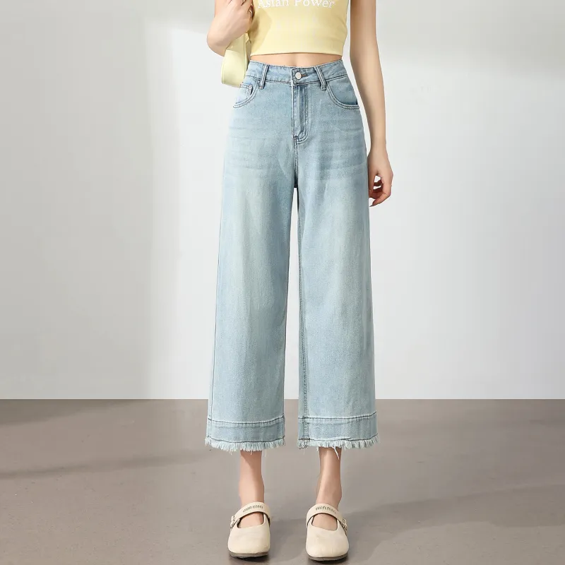 SITOL Denim Shorts Women's Blue-2