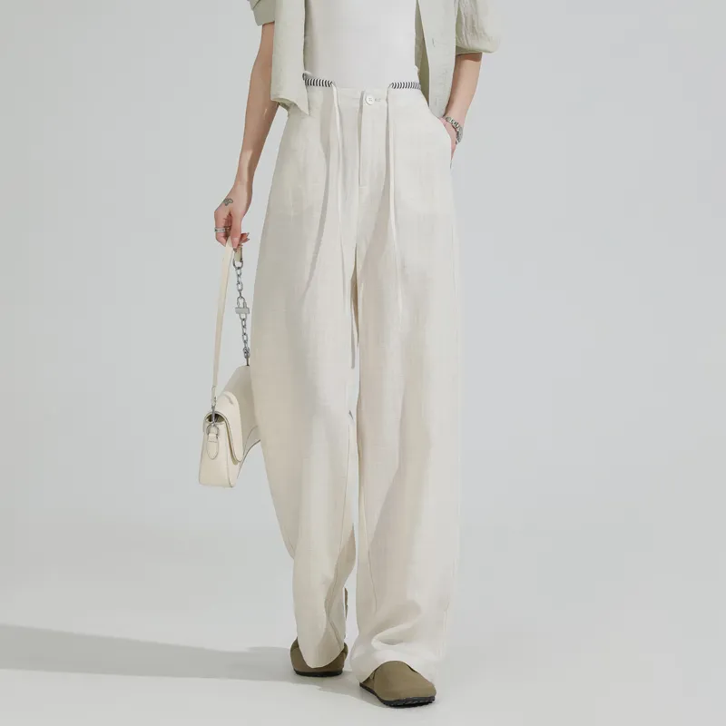 SITOL Casual Pants Women's Apricot-3