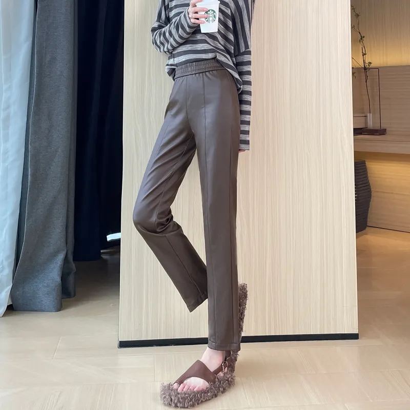 SITOL Leather Pants Women's-11