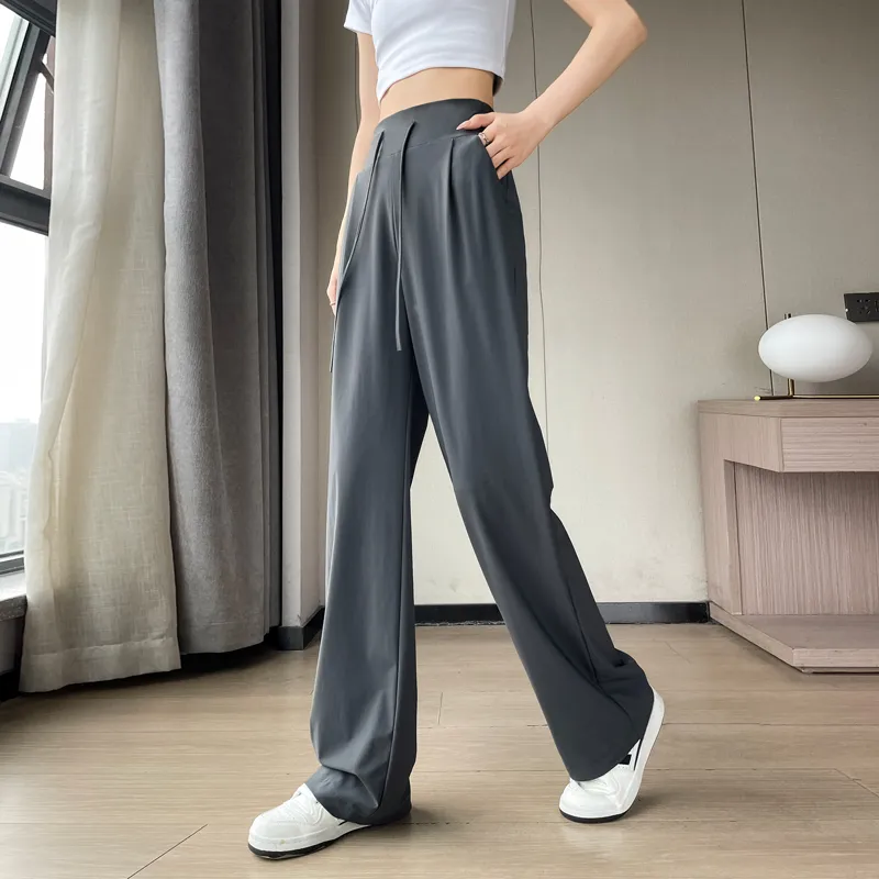 SITOL Casual Pants Women's Neon Green-10