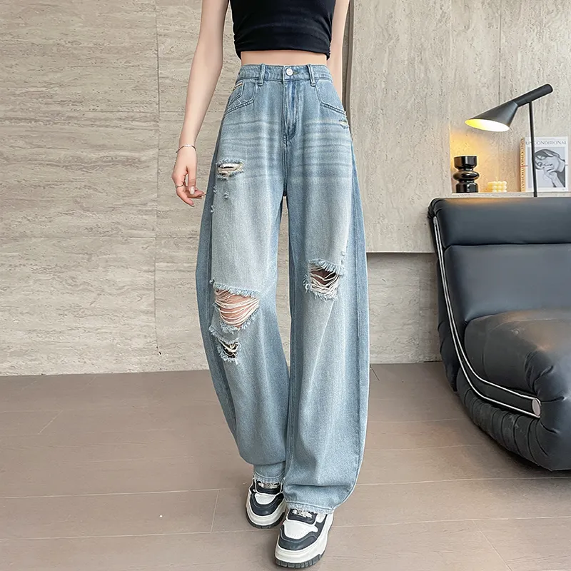 SITOL Jeans Women's Blue-3