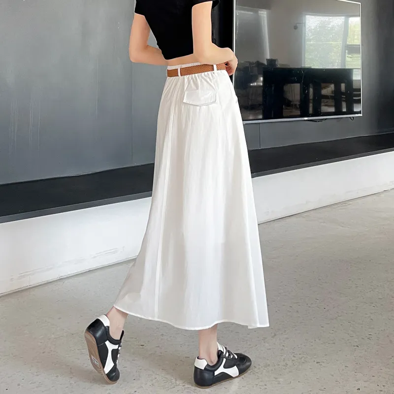 SITOL Casual Long Skirt Women's-13