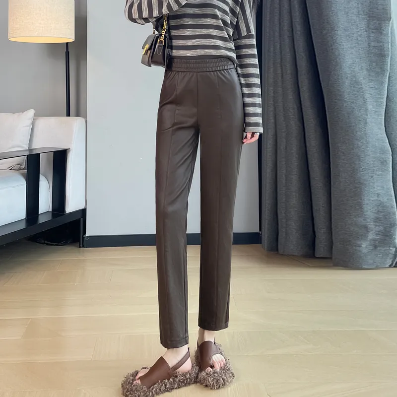 SITOL Leather Pants Women's-12