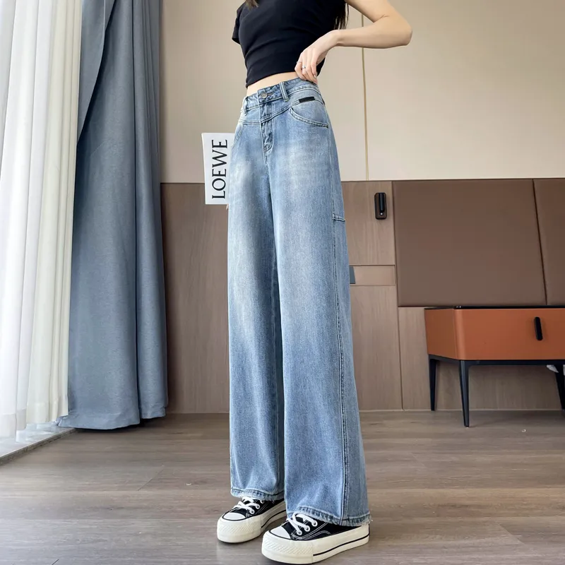 SITOL Jeans Women's Blue-5