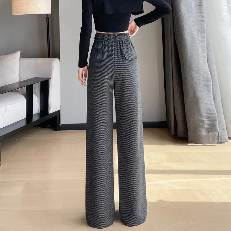 SITOL Casual Pants Women's Gray-6
