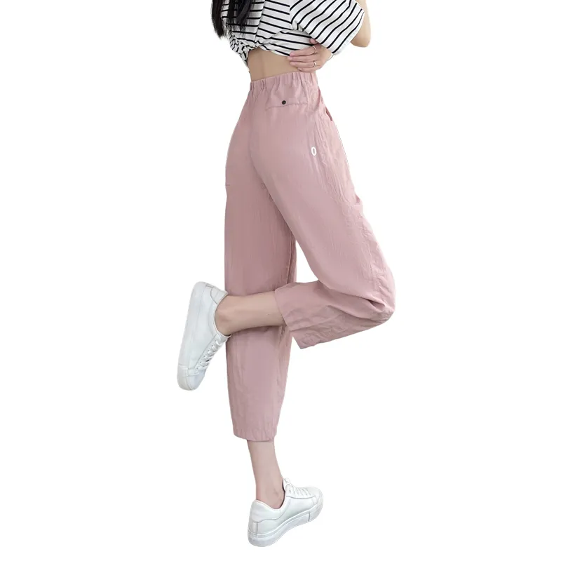 SITOL Casual Pants Women's Pink-1