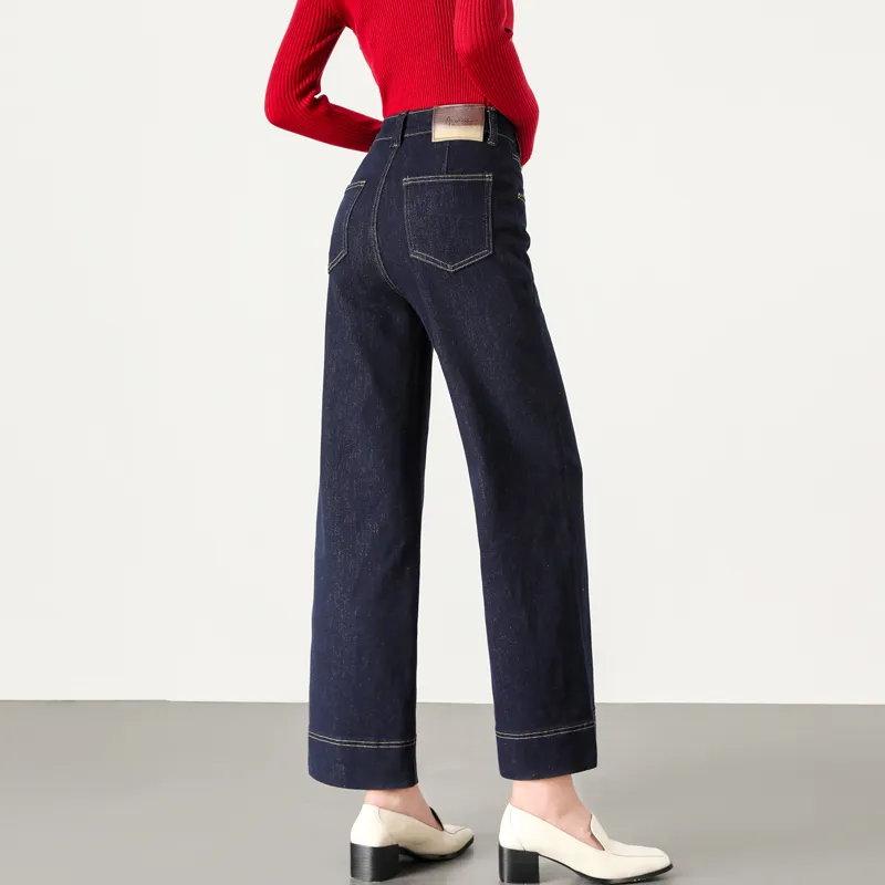 SITOL Jeans Women's Dark Blue-6