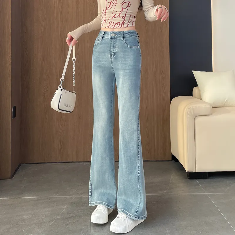 SITOL Jeans Women's Blue-4