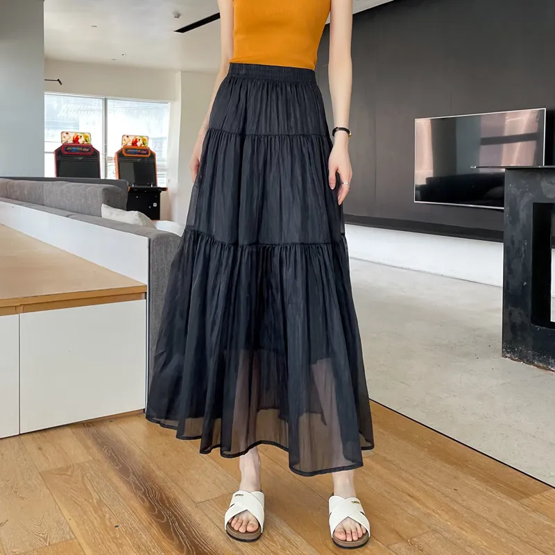 SITOL Casual Long Skirt Women's-23
