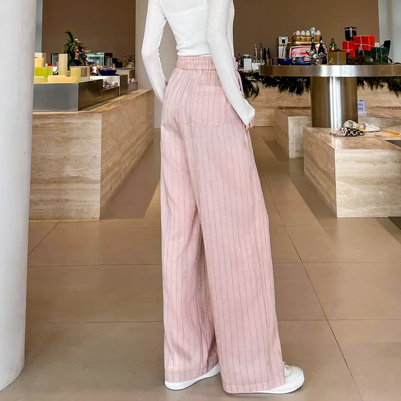 SITOL Casual Pants Women's Light Pink-6