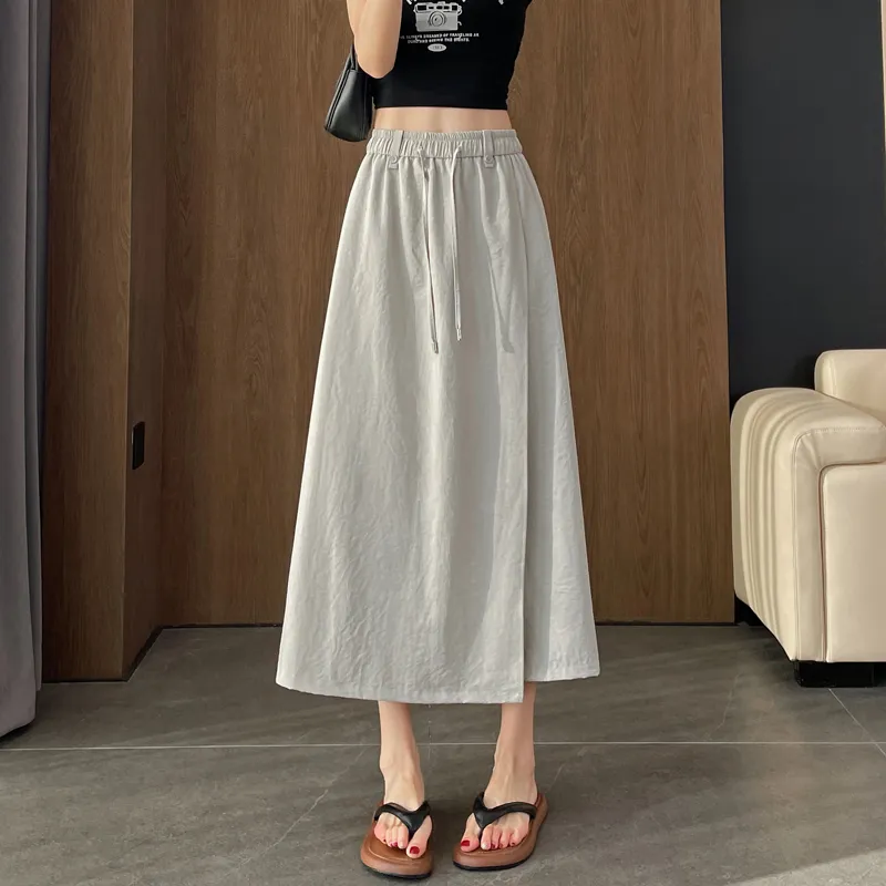 SITOL Casual Long Skirts Women's-23