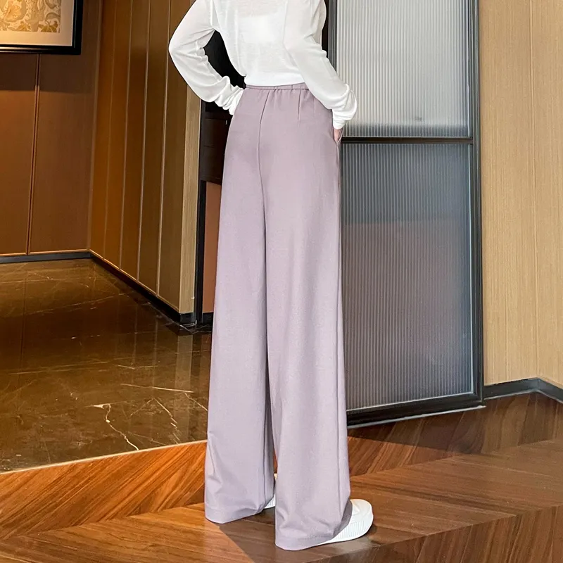 SITOL Casual Pants Women's Pink Purple-6