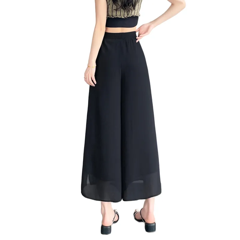 SITOL Casual Long Skirts Women's Black-1