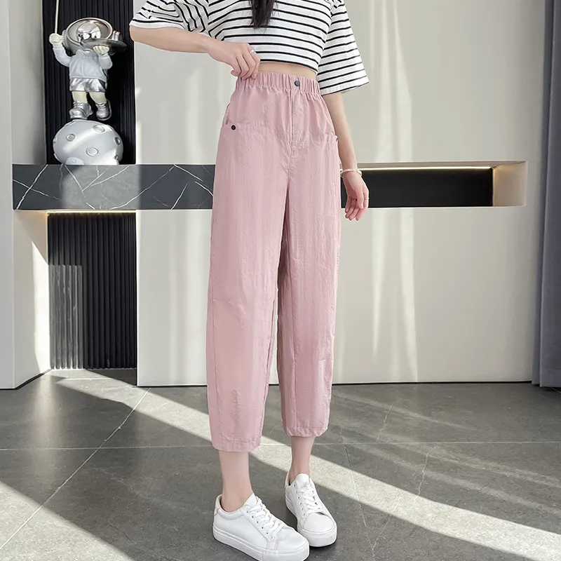 SITOL Casual Pants Women's Pink-4