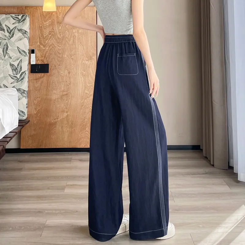 SITOL Jeans Women's Dark Blue-5