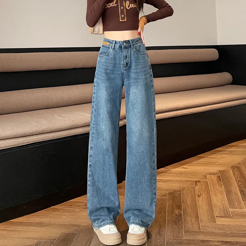 SITOL Casual Pants Women's Blue-2