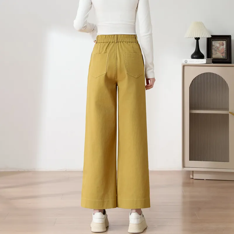 SITOL Casual Pants Unisex Angora Red-20
