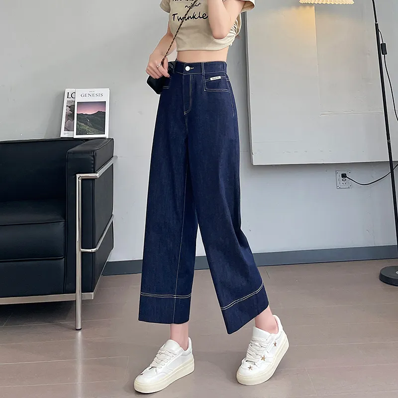 SITOL Jeans Women's Dark Blue-3