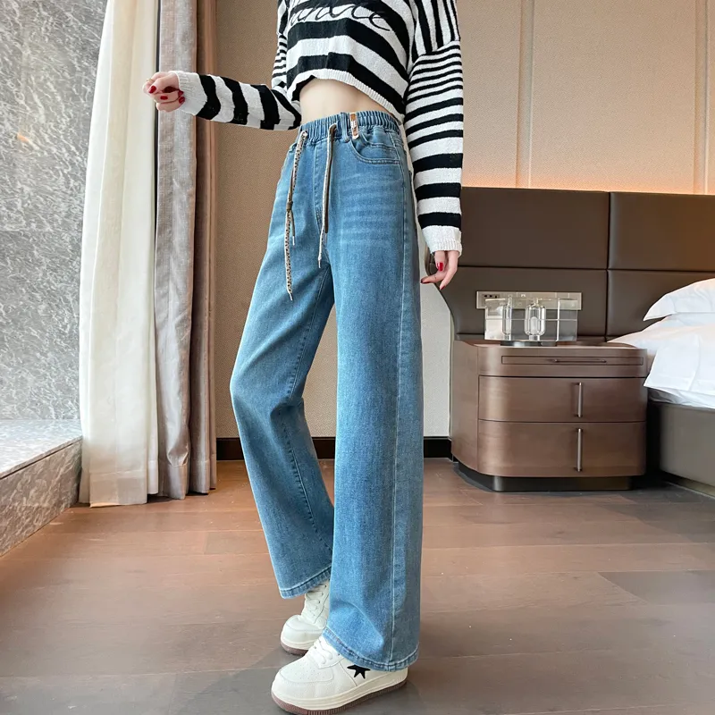 SITOL Jeans Women's Blue-4