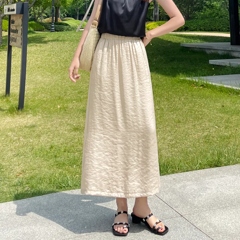 SITOL Casual Long Skirt Women's-11