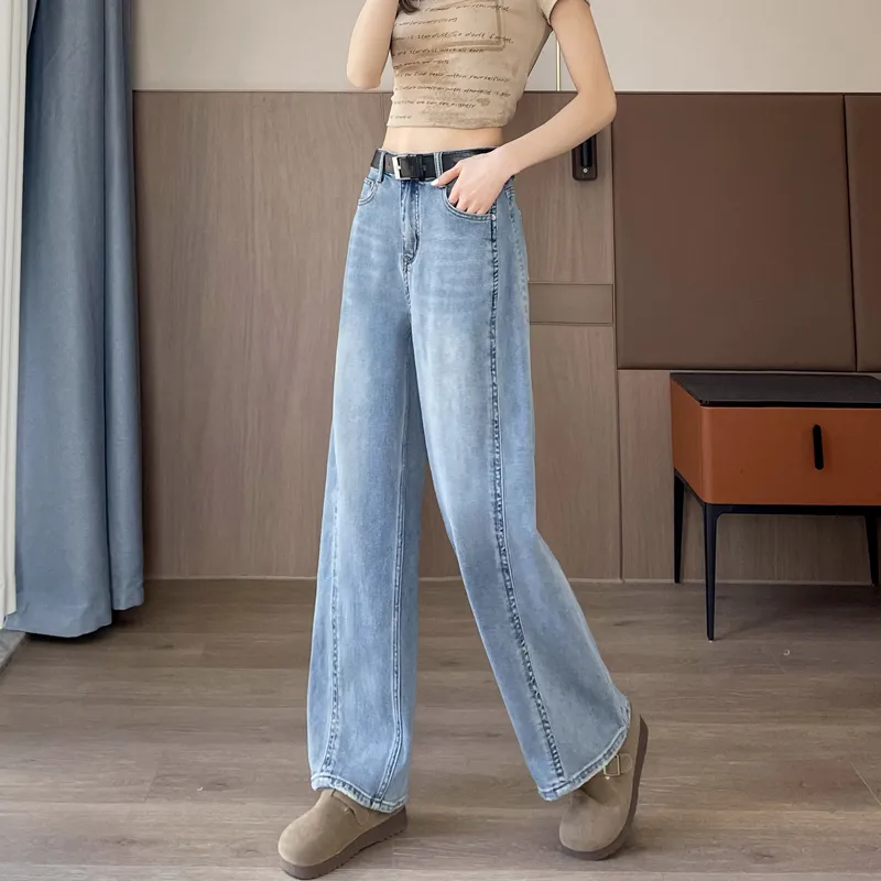 SITOL Jeans Women's Blue-4