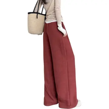 SITOL Casual Pants Women's Wood Red