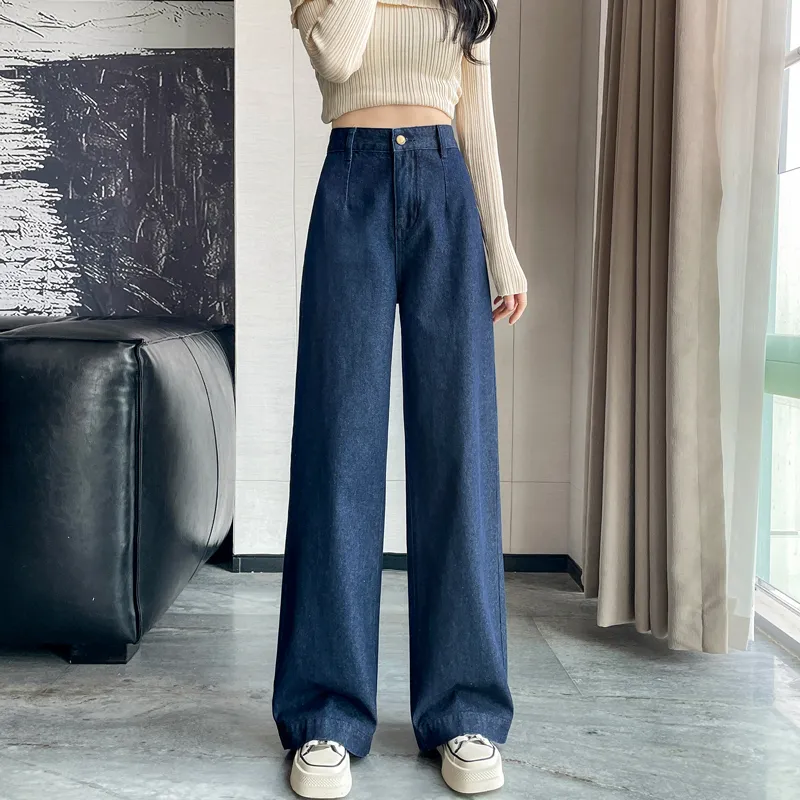 SITOL Jeans Women's Dark Blue-2