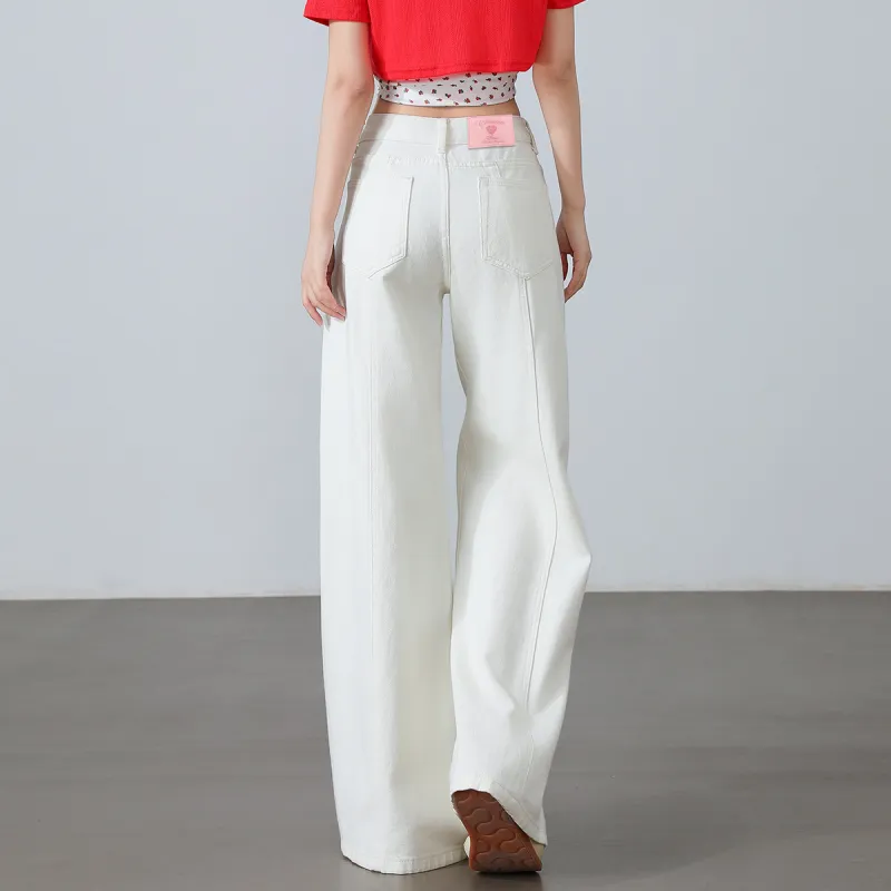  CHOCOOLATE Jeans Unisex Ecru-3