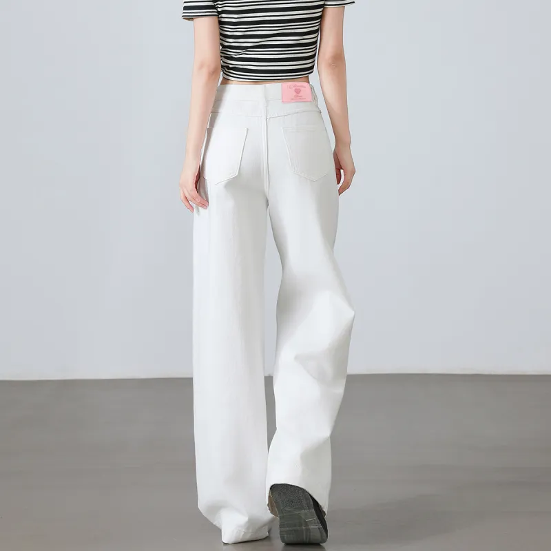  CHOCOOLATE Jeans Unisex WHX/White-5