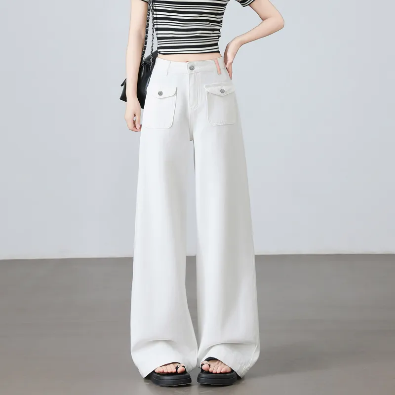  CHOCOOLATE Jeans Unisex WHX/White-3